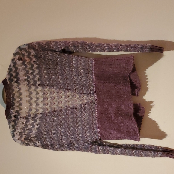 Mohair beaded metallic cardigan - Picture 5 of 6